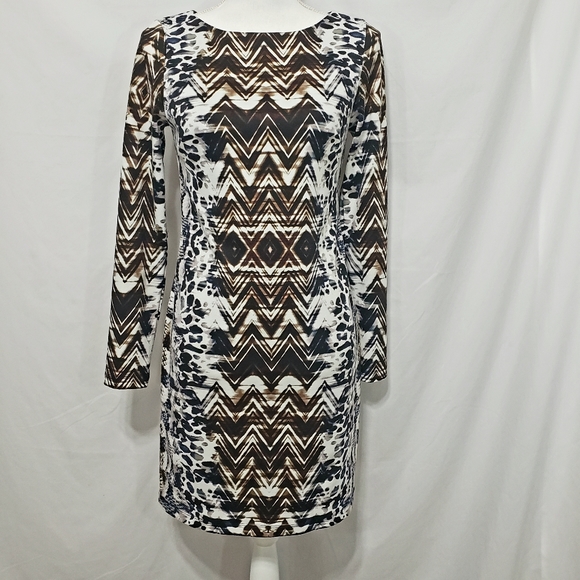 Vince Camuto Long Sleeve Dress Size 2 EUC - Picture 3 of 8